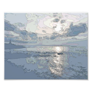 SONNENUNTERNEHMEN FOTODRUCK