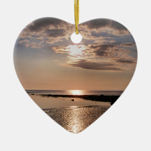 SONNENUNTERNEHMEN KERAMIK ORNAMENT (Vorne)