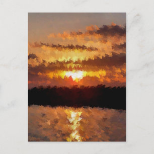 SONNENUNTERNEHMEN POSTKARTE