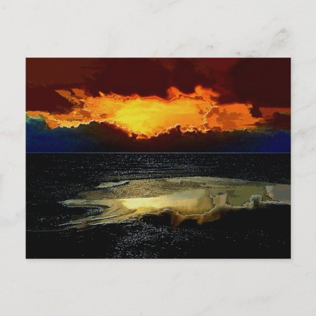 SONNENUNTERNEHMEN POSTKARTE (Vorderseite)