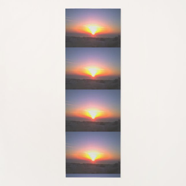 SONNENUNTERNEHMEN YOGAMATTE (Vorderseite)
