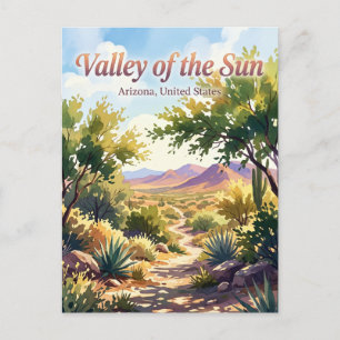 Sonnenvalley-Vororte Arizona Postkarte