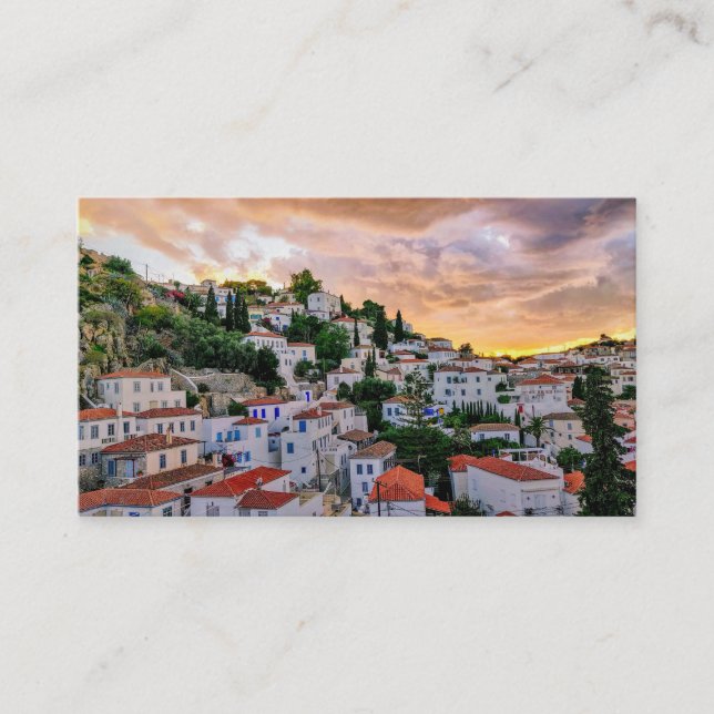 SONNENVERKEHR IN GRIECHENLAND BEGLEITKARTE (Vorderseite)