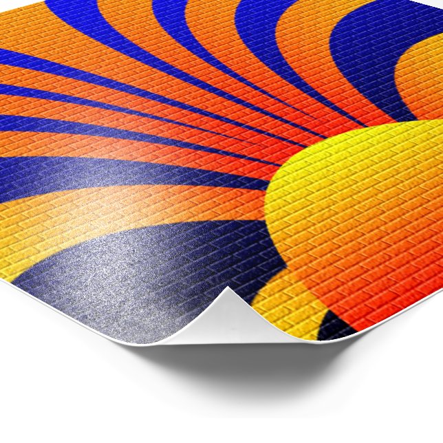 Sonnenwand Fotodruck (Ecke)