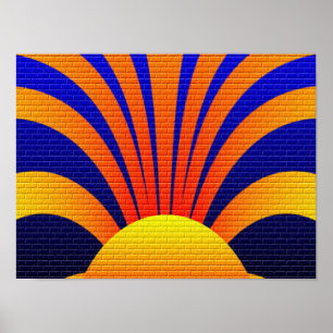 Sonnenwand Poster