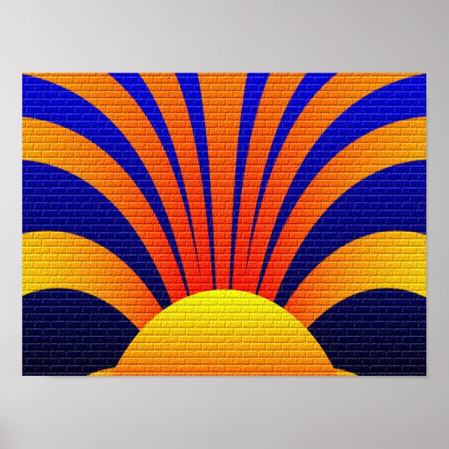 Sonnenwand Poster (Vorne)