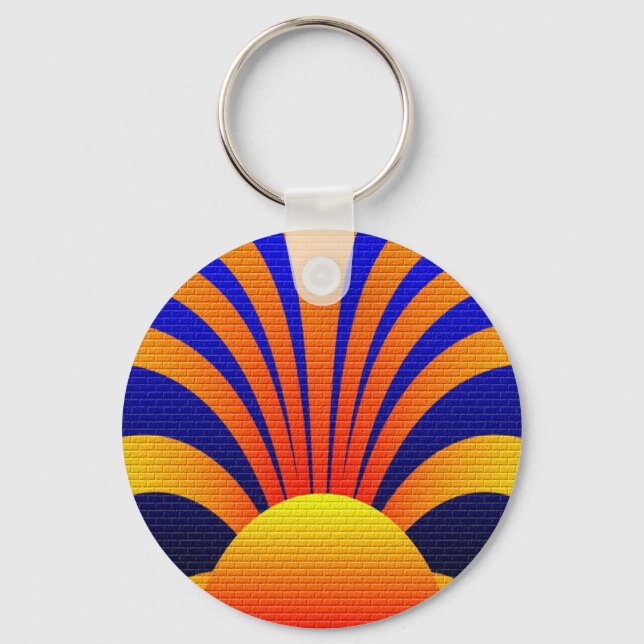 Sonnenwand Schlüsselanhänger (Vorderseite)