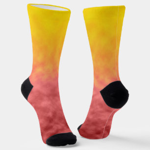 Sonnenwende-Blüte Socken