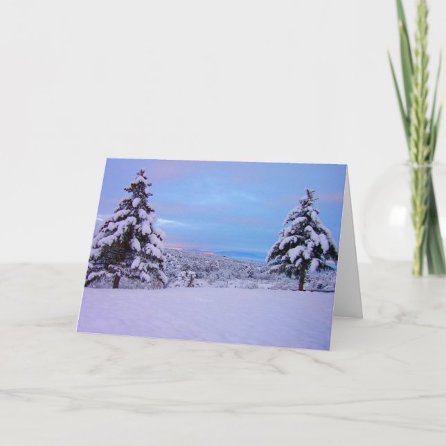 Sonnenwende-Dämmerung durch Cynthia Wenslow Karte (Vorderseite)