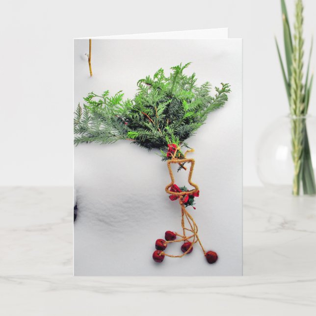 Sonnenwende-Karte Feiertagskarte (Vorderseite)