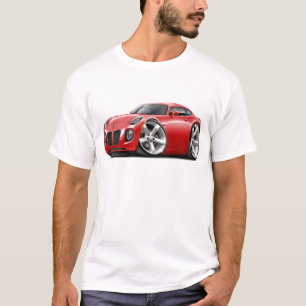 Sonnenwende-Rot-Auto T-Shirt