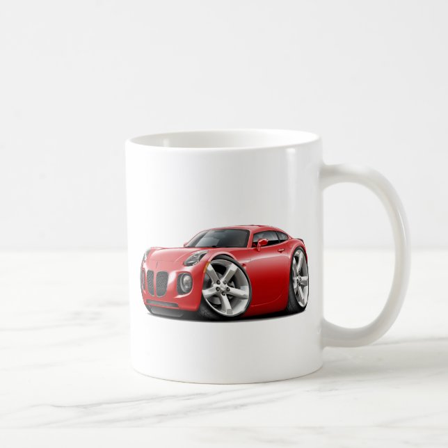 Sonnenwende-Rot-Auto Tasse (Rechts)