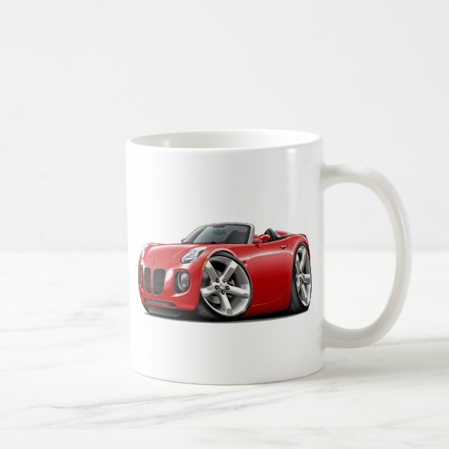 Sonnenwende-rotes Kabriolett Tasse (Rechts)