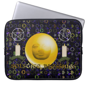 Sonnenwende-Segen Laptopschutzhülle