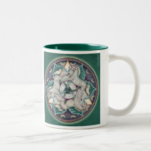 Sonnenwende-Tasse Zweifarbige Tasse