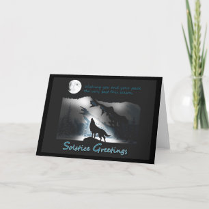 Sonnenwende-Wolf Karte