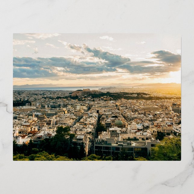 SONNENZEIT FOLIEN FEIERTAGSPOSTKARTE (Vorderseite)