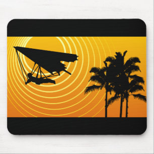 Sonneszenen-Drachenfliegen Mousepad