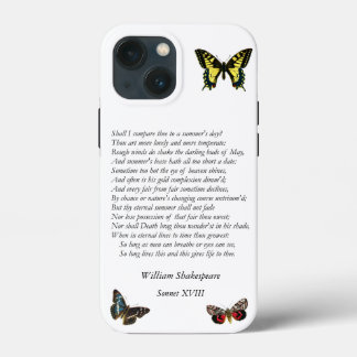 Sonnet # 18 von William Shakespeare Case-Mate iPhone Hülle
