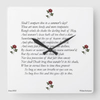 Sonnet # 18 von William Shakespeare