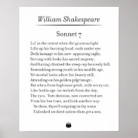 Sonnet 7 von William Shakespeare