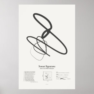 Sonnetsignaturen: Sonnet 25 Poster