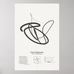 Sonnetsignaturen: Sonnet 9 Poster