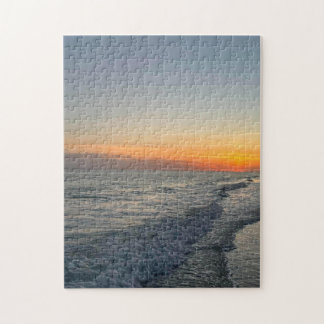 Sonneuntergangs-Wellen-Puzzle Puzzle