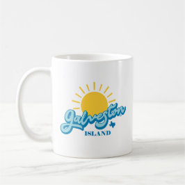 Sonnig! Galveston Island Texas Kaffeetasse