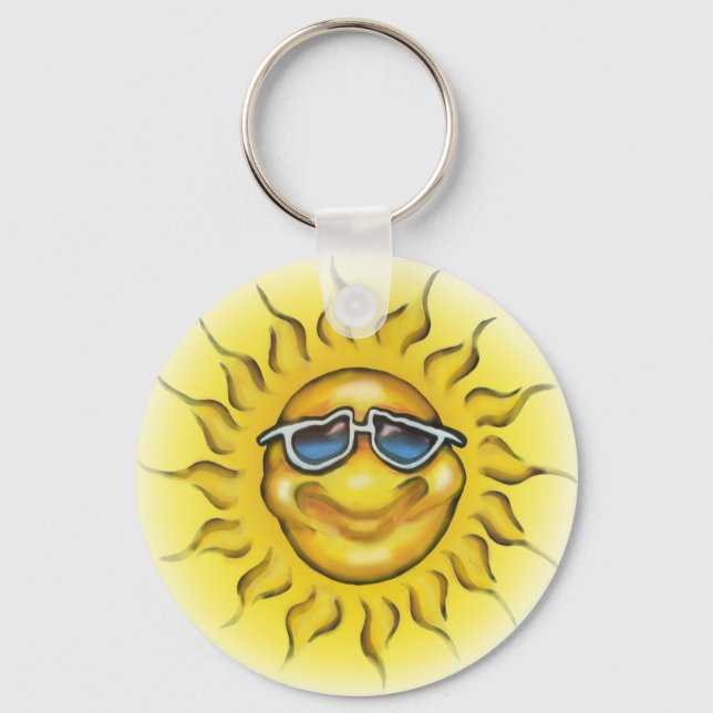 sonnig schlüsselanhänger (Vorderseite)