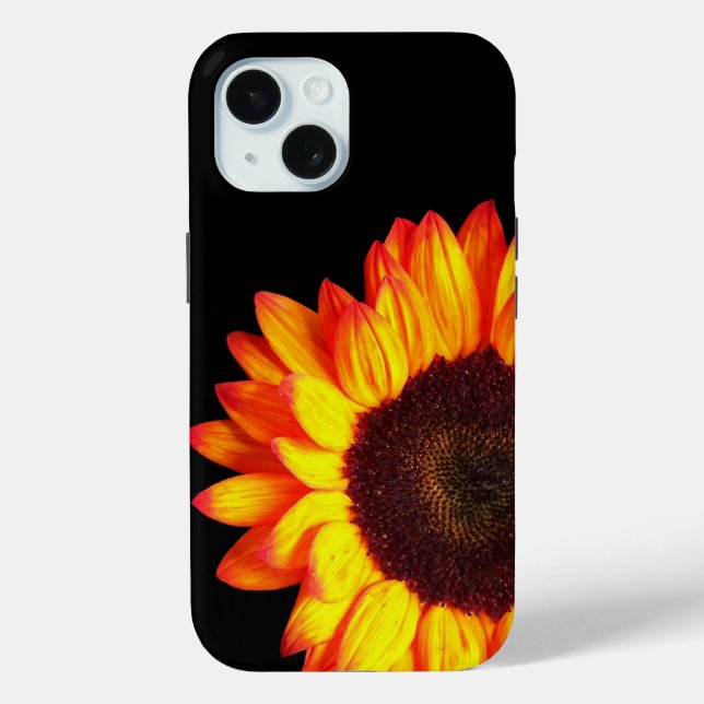 Sonnige Blume Case-Mate iPhone Hülle (Rückseite)