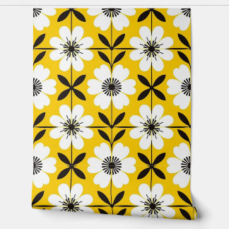 Sonnige Blume Tapete