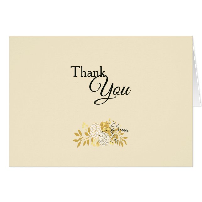 Sonnige Blumen danken Ihnen horizontal (optionales (Vorderseite (Horizontal))