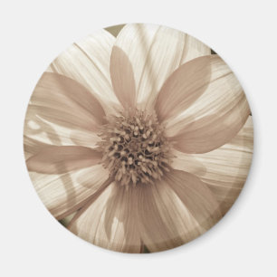 Sonnige Dahlie Magnet