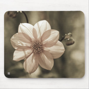 Sonnige Dahlie Mousepad