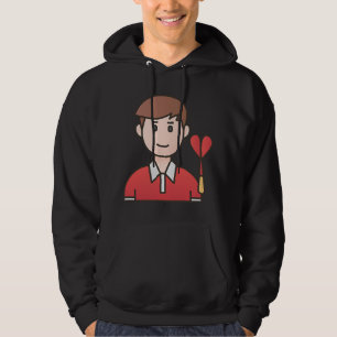 Sonnige Darts für Darts Spieler Pally 20 Darts Dar Hoodie