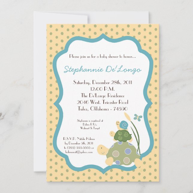 Sonnige Einladung (Vorderseite)