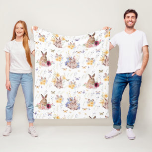 Sonnige Feiern Ostertag mit Schmetterlingswrap Fleecedecke