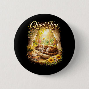Sonnige Fenstertäume Button