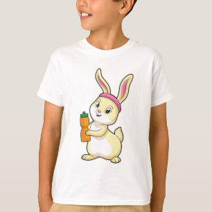 Sonnige Fitness mit Trinkflasche T-Shirt