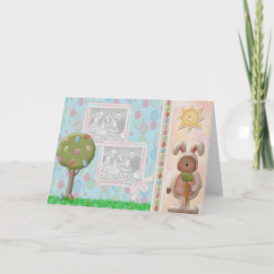 Sonnige Foto-Rahmen-Karte TBA 3/18/09 Ostern Feiertagskarte