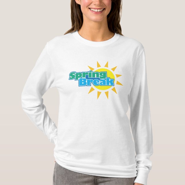 Sonnige Frühlingspause - T-Shirt (Vorderseite)