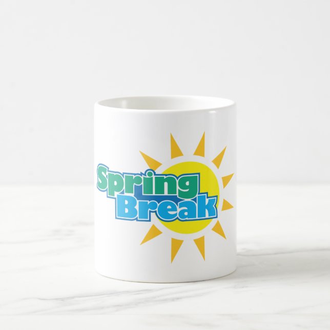 Sonnige Frühlingspause - Verwandlungstasse (Mittel)