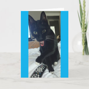 Sonnige Geburtstagskarte 90. Karte