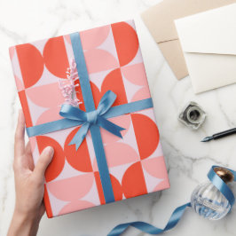 Sonnige Halbmonde Geschenkpapier