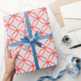 Sonnige Kreise Geschenkpapier