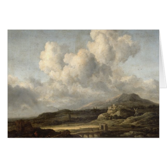 Sonnige Landschaft (Vorderseite (Horizontal))