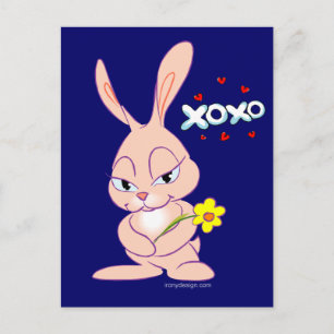 Sonnige Liebe Postkarte