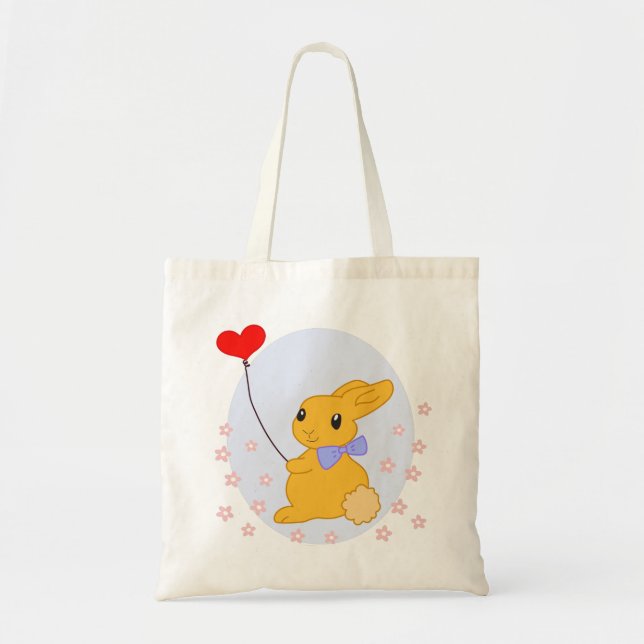 Sonnige Liebe Tote Tasche (Vorne)