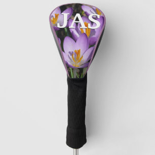 Sonnige Lila Kreuze Golf Headcover